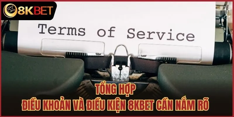 Tổng hợp điều khoản và điều kiện 8kbet cần nắm rõ 